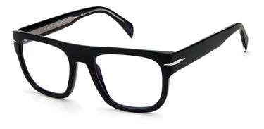 Designer Men David Beckham Eyeglasses: 7052/BB - Black- SpecSMART Eye Clinic (Diagonal View)